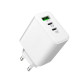 Мережевий зарядний пристрій 40W Real, TM TEG (білий)