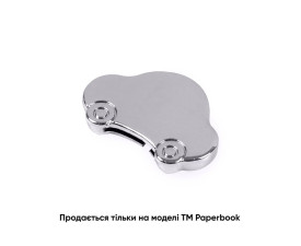 Змінна металева табличка автомобіль для записної книжки (срібний)