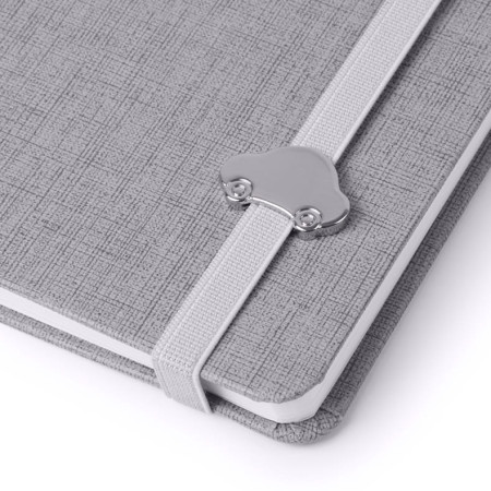 Змінна металева табличка автомобіль для записної книжки (срібний)