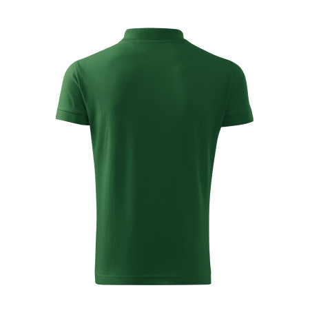 Поло Cotton heavy 220 (bottle green)