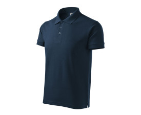 Поло Cotton heavy 220 (navy blue)