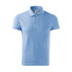 Поло Cotton heavy 220 (sky blue)