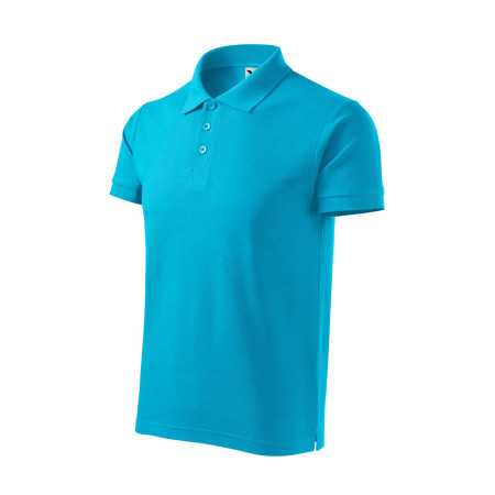 Поло Cotton heavy 220 (blue atoll)