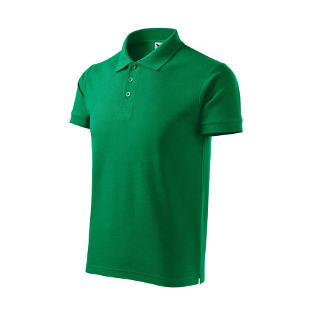 Поло Cotton heavy 220 (kelly green)
