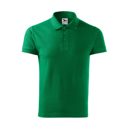 Поло Cotton heavy 220 (kelly green)