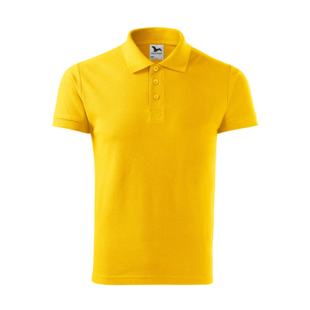 Поло Cotton heavy 220 (yellow)