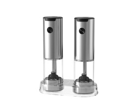 Набір млинів для солі та перцю електричний Picante2, TM TEG (срібний)