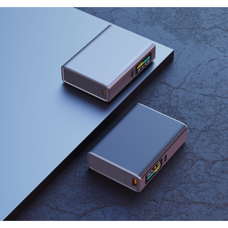 Повербанк Brick 9000 mAh, ТМ TEG (сірий)