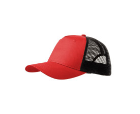 Кепка 5P Trucker, TM Malfini (red) Кепка 5P Trucker, TM Malfini (red)