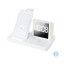Бездротовий зарядний пристрій з годинником Time Dock, TM TEG (білий)