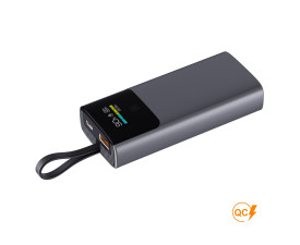 Повербанк Unic 9000 mAh, ТМ TEG (сірий)