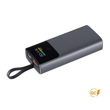 Повербанк Unic 9000 mAh, ТМ TEG (сірий)