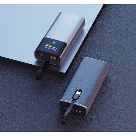 Повербанк Unic 9000 mAh, ТМ TEG (сірий)