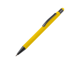 Ручка кулькова металева Bremen, TM Totobi (жовтий)