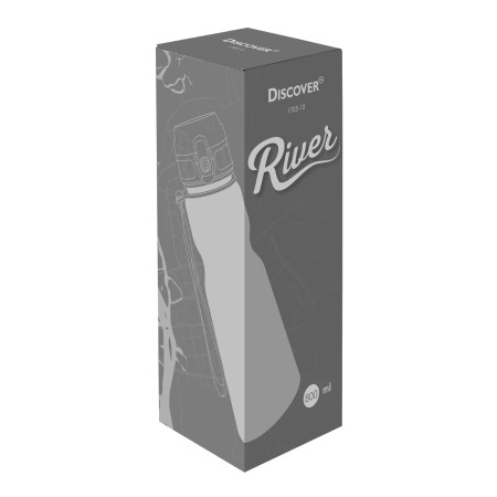 Пляшка для пиття River, TM Discover (сірий)