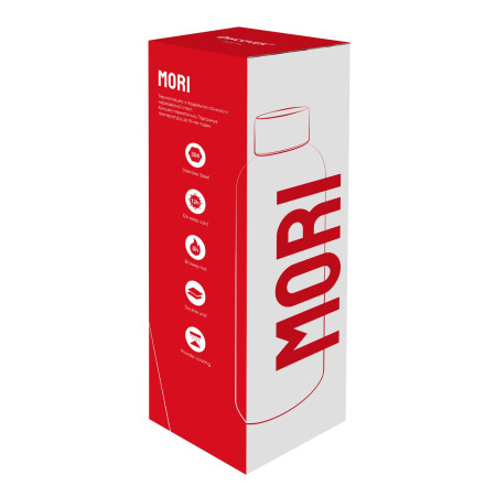 Термопляшка MORI, TM Discover (червоний)
