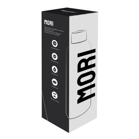 Термопляшка MORI, TM Discover (чорний)