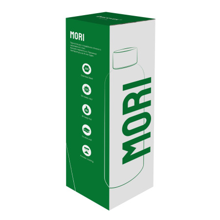 Термопляшка MORI, TM Discover (зелений) Термопляшка MORI, TM Discover (зелений)