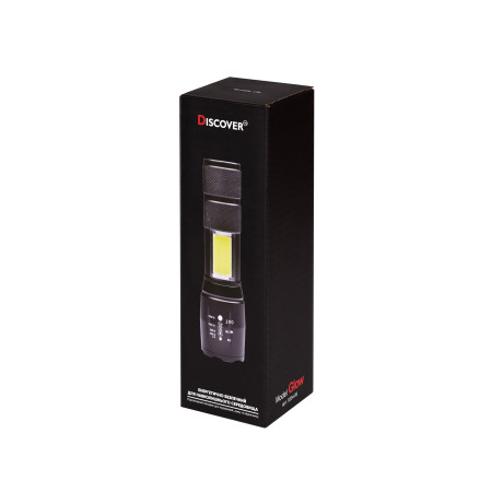 Ліхтарик Glow, TM Discover (чорний)