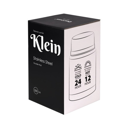 Термос для їжі Klein, TM Discover (чорний)
