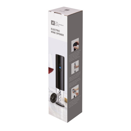 Електричний штопор Cork, TM TEG (чорний)