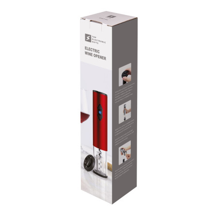 Електричний штопор Cork, TM TEG (червоний)