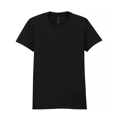 Футболка жіноча Softstyle Midweight 185 (pitch black)