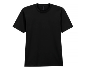 Футболка Softstyle Midweight 185 (pitch black) Футболка Softstyle Midweight 185 (pitch black)