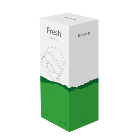 Пляшка для пиття Fresh, TM Discover (зелений)