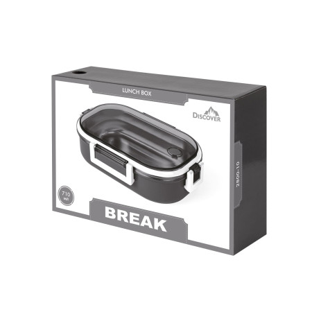 Ланч бокс Break, TM Discover (сірий)