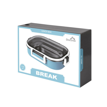 Ланч бокс Break, TM Discover (блакитний)