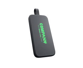 Повербанк з підсвіткою Starlight 10000 mAh, ТМ TEG (зелений)