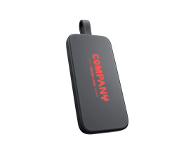 Повербанк з підсвіткою Starlight 10000 mAh, ТМ TEG (червоний)