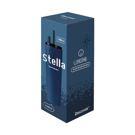 Термокружка Stella, TM Discover (темно-синій) Термокружка Stella, TM Discover (темно-синій)