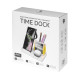 Бездротовий зарядний пристрій з годинником Time Dock, TM TEG (білий)