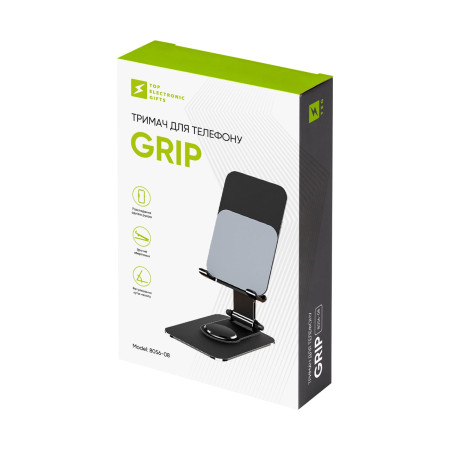 Тримач для телефону Grip, TM TEG (чорний) Тримач для телефону Grip, TM TEG (чорний)