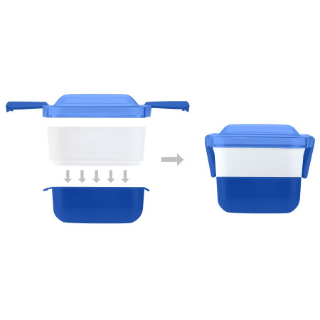 Ланч бокс Leo, TM Discover (синій) Ланч бокс Leo, TM Discover (синій)