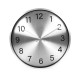 Годинник настінний 35 см., SilverTime , TM TEG (срібний)
