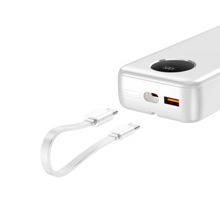 Повербанк Beng 20000 mAh 22,5W, ТМ TEG (білий)