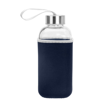 Пляшка скляна VALPA, TM Discover (темно-синій) Пляшка скляна VALPA, TM Discover (темно-синій)