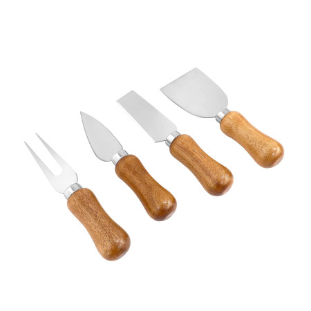Набір ножів для сиру Fromagic, TM Casa Mia (натуральний (light wood))