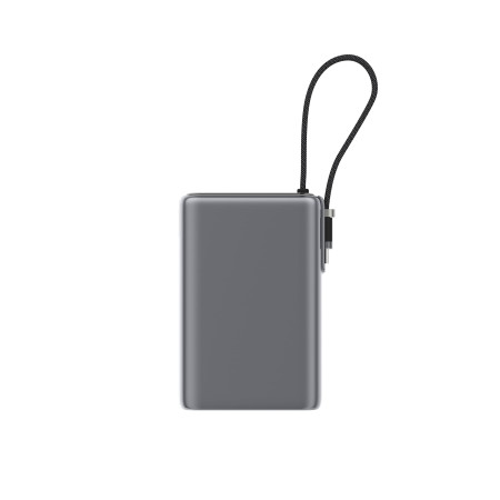 Повербанк Wally 10000 mAh 65W, ТМ TEG (сірий)