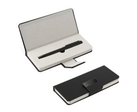 Ручка металева у футлярі Dunhille, TM TOTOBI (чорний)