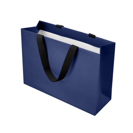 Пакет подарунковий Foster, TM Totobi (темно-синій)