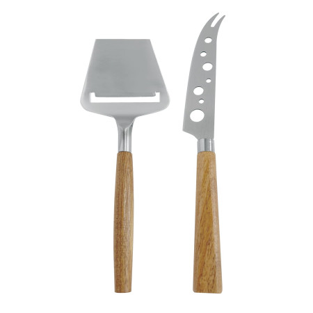 Набір ножів для сиру CheeseBreak, TM Casa Mia (натуральний (wood/silver))