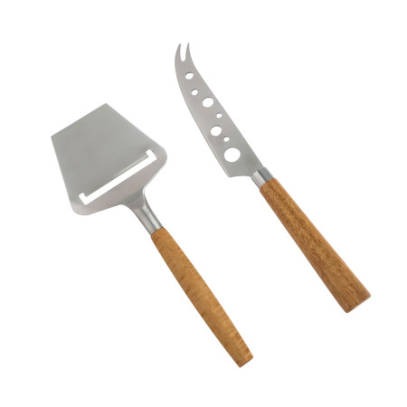Набір ножів для сиру CheeseBreak, TM Casa Mia (натуральний (wood/silver))
