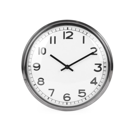 Годинник настінний 31,5 см., Beam, TM TEG (срібний)