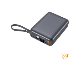 Повербанк Kalve 20000 mAh 22,5W, ТМ TEG (сірий)
