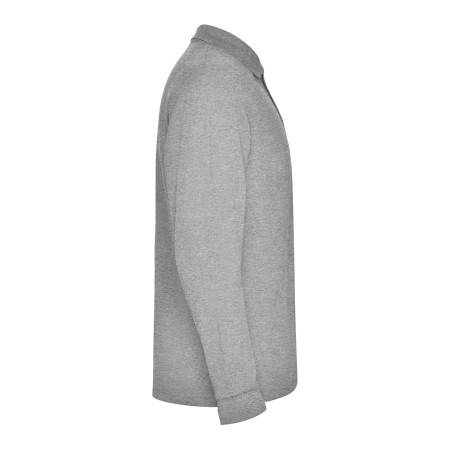 Поло з довгим рукавом Estrella L/S 220 (heather grey)