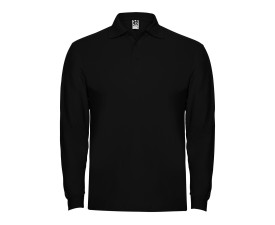 Поло з довгим рукавом Estrella L/S 220 (black)